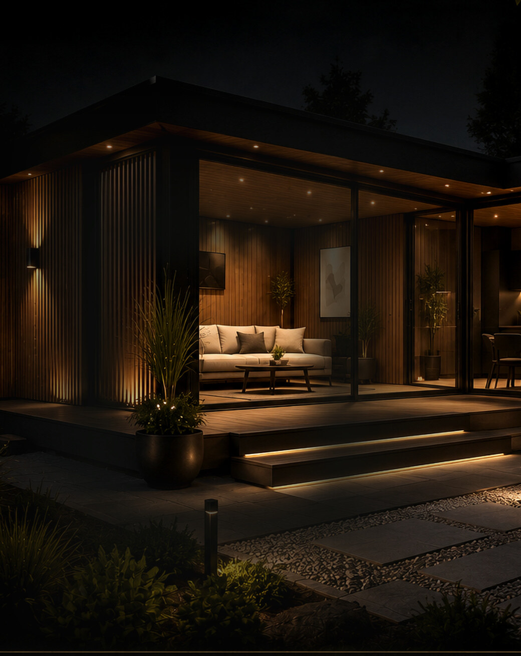 Living architectural render